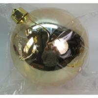 Ялинкова іграшка Novogod`ko куля, пластик, 25cм, золото, глянець Фото