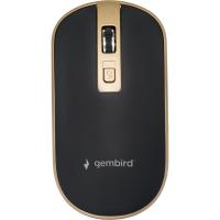 Мишка Gembird MUSW-4B-06-BG Wireless Black-Gold Фото