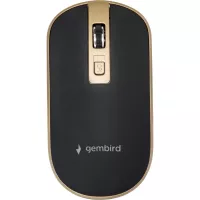 Мышка Gembird MUSW-4B-06-BG Wireless Black-Gold Фото