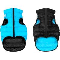 Курточка для животных Airy Vest двусторонняя M 40 чёрно-голубая Фото
