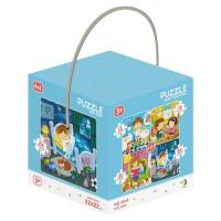 Пазл DoDo 4 в 1 Мой день Фото