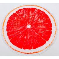 Полотенце MirSon пляжное №5056 Summer Time Grapefruit 150x150 см Фото