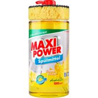 Средство для ручного мытья посуды Maxi Power Лимон 1000 мл Фото