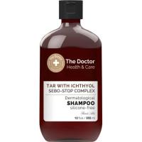 Шампунь The Doctor Health & Care Tar With Ichthyol + Sebo-Stop Comple Фото