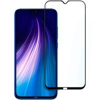 Стекло защитное PowerPlant Full screen Xiaomi Redmi Note 8, Black Фото