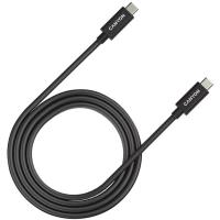 Дата кабель Canyon USB-C to USB-C 1.0m UC-44 5A 240W(ERP) E-MARK, bla Фото