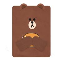 Блокнот Yes Пухнастий Line Friends Brown , 80 аркушів Лінія Фото