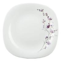 Тарелка Vittora "Фіолетова Гілка" Square Dessert 21,5 см Фото