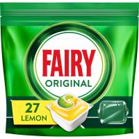Таблетки для посудомоечных машин Fairy Original All in One Lemon 27 шт. Фото