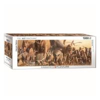 Пазл Eurographics Динозавры Харуо Такино, 1000 элементов панорамный Фото
