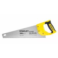 Ножовка Stanley SHARPCUT із загартованими зубами, L380мм, 11 tpi. Фото