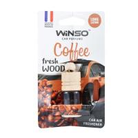 Ароматизатор для автомобиля WINSO Fresh Wood Coffee 4,5мл Фото