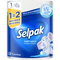 Бумажные полотенца Selpak 1=2 Maxi Roll 3 шари Фото