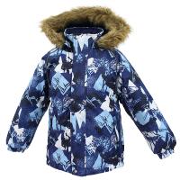 Куртка Huppa MARINEL 17200030 тёмно-синий с принтом 92 Фото