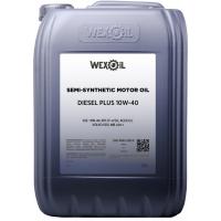 Моторное масло WEXOIL Diesel Plus 10w40 20л Фото