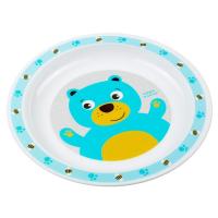 Тарелка детская Canpol babies Cute Animals Ведмедик Бірюзова Фото