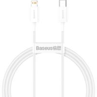 Дата кабель Baseus USB-C to Lightning 1.0m 20W Superior Series White Фото