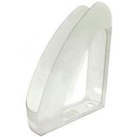 Лоток для бумаг Economix вертикальный с передней стенкой Радуга пластик, пр Фото