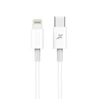 Дата кабель Grand-X USB-C to Lightning 1.0m12W CL-03W White Фото