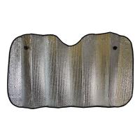 Солнцезащитный экран в автомобиль Poputchik зеркальные 1300*600 см Фото