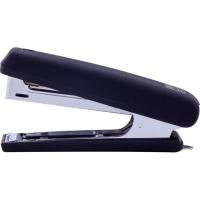 Степлер Buromax RUBBER TOUCH №10,12 аркушів 107х25х54 мм, чорний Фото