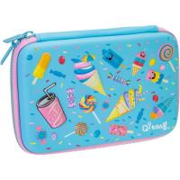 Пенал Cool For School 1 отделение с органайзером голубой Фото