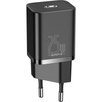 Зарядний пристрій Baseus 1xUSB 25W (USB-C) + Cable Type-C black Фото