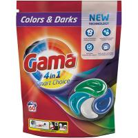 Капсули для прання Gama Color & Darks 4 в 1 для кольорової та темної білиз Фото