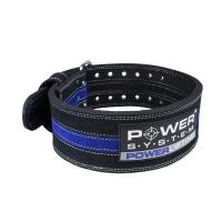 Атлетический пояс Power System Power Lifting PS-3800 Black/Blue Line L Фото