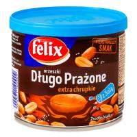 Орехи FELIX Арахис соленый жареный и запеченный ж/б 120 г Фото