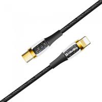 Дата кабель ColorWay USB-C to Lightning 1.2m 3A 27W black Фото