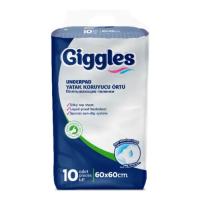 Пеленки для младенцев Giggles 60х60 см 10 шт Фото