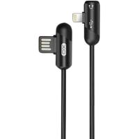 Дата кабель XoKo NB38 USB - Lightning + Lightning Audio 1.0m 2.4А B Фото