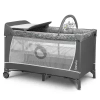 Детский манеж Lionelo Flower Grey Scandi Фото