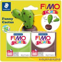 Набор для творчества Fimo Kids Кактус 2 кольори х 42 г Фото