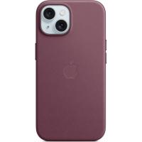 Чехол для мобильного телефона Apple iPhone 15 FineWoven Case with MagSafe Mulberry Фото