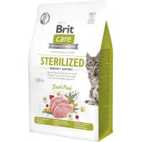Сухий корм для кішок Brit Care Cat GF Sterilized Immunity Support зі свининою 400 Фото