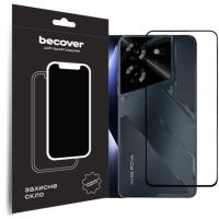 Скло захисне BeCover Tecno POVA 5 (LH7n) Black Фото