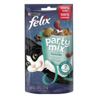 Лакомство для котов Purina Felix Party Mix Океанический Микс со вкусом лосося и фор Фото