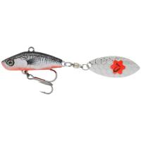 Блесна Savage Gear 3D Sticklebait Tailspin 80mm 18.0g Black Red Фото
