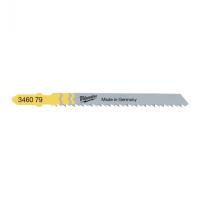 Полотно Milwaukee для лобзика T101BR, 75 мм/ шаг зуба 2,5 мм, 5шт, о Фото