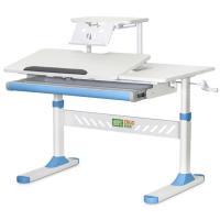 Парта ErgoKids з полицею Blue Фото