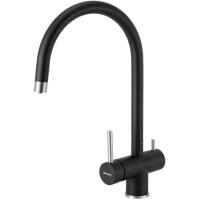 Смеситель GRANADO Caspe black shine Фото