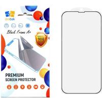 Стекло защитное Drobak Apple iPhone 15 Pro Max Black Frame A+ Фото