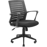 Офісне крісло Richman Флеш Ю Пластик М-1 (Tilt) Сітка чорна + сіра Фото
