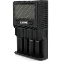Зарядное устройство для аккумуляторов Nitecore SC4 (4 channels, LCD, Li-ion, Ni-MH, Ni-Cd, AA(R6) Фото