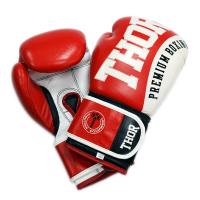 Боксерские перчатки Thor Shark PU-шкіра 12oz Червоні Фото