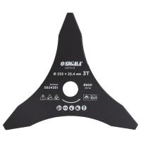 Нож для триммера Sigma 255x25.4мм, 3Т остроконечный Фото