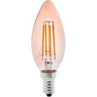 Лампочка Delux BL37B 4 Вт 2700K amber 220В E14 filament Фото