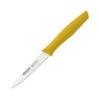 Кухонный нож Arcos Nova для чищення зубчатий 100 мм Жовтий Фото